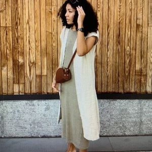 Two Days Off Linen Kaneko Dress
